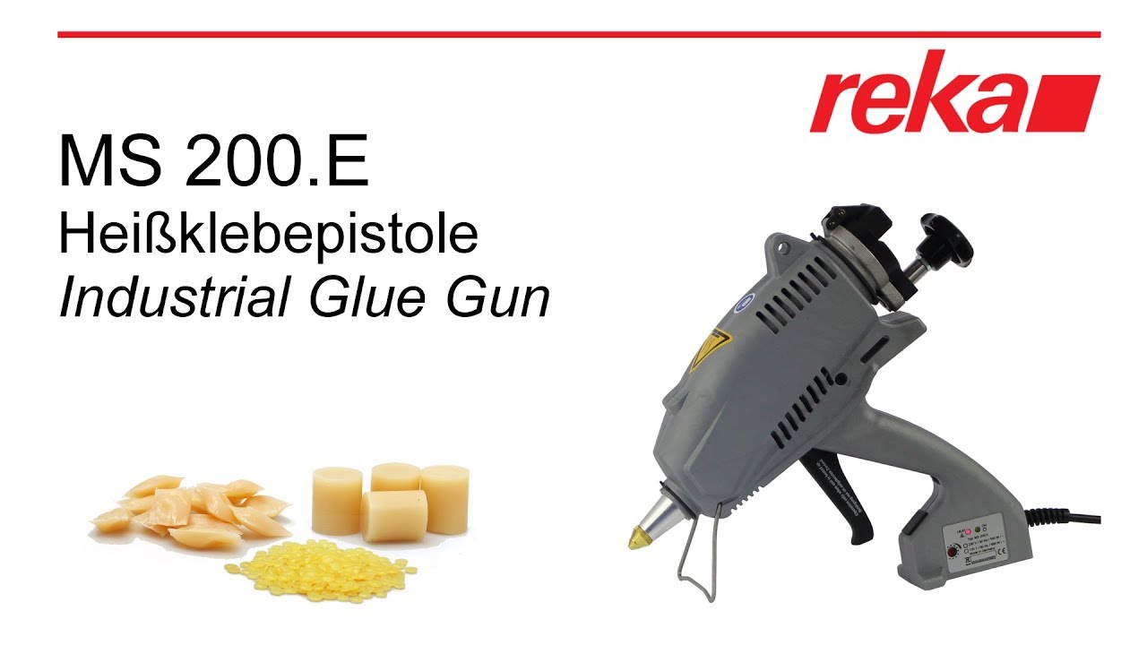 MS 200.E Klebepistole / Industrial Glue Gun Product Demonstration