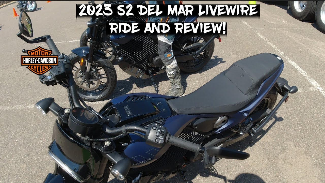 Обзор и поездка на электромотоцикле S2 Del Mar Livewire 2023 года!