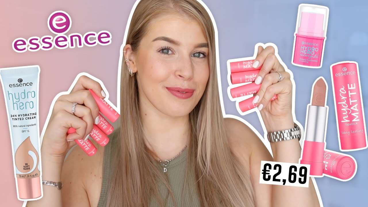ESSENCE HYDRA MATTE LIPSTICKS EN MEER TESTEN 💦 | Make Me Blush