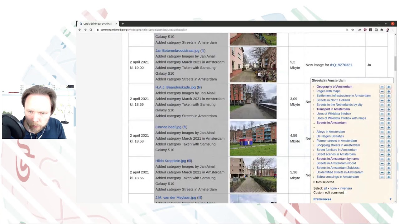 Laddar upp bilder till Wikimedia Commons med WikiShootMe