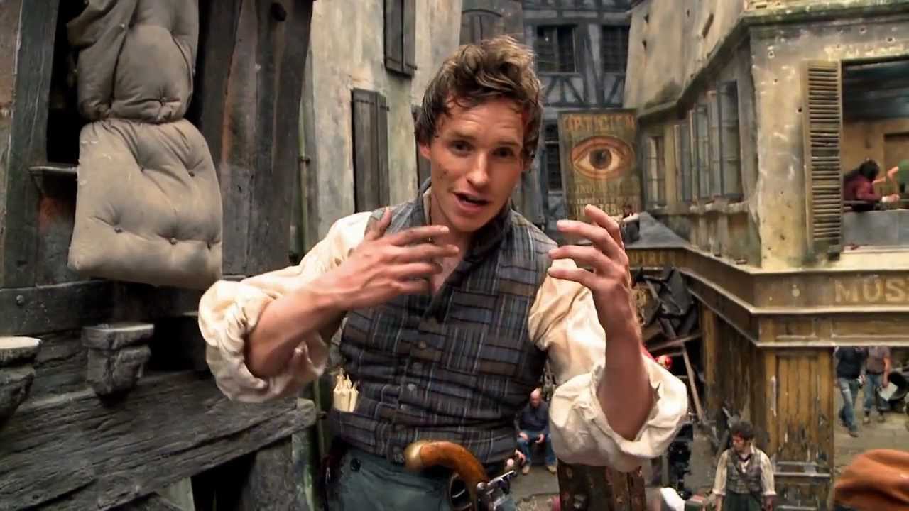 On Set with Eddie Redmayne •Les Misérables•