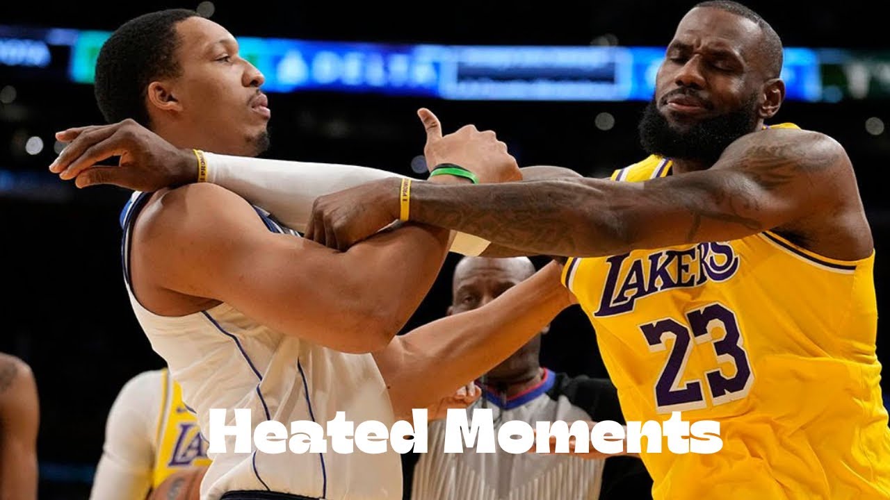 NBA MOST HEATED MOMENTS 2023-2024 SEASON 🔥