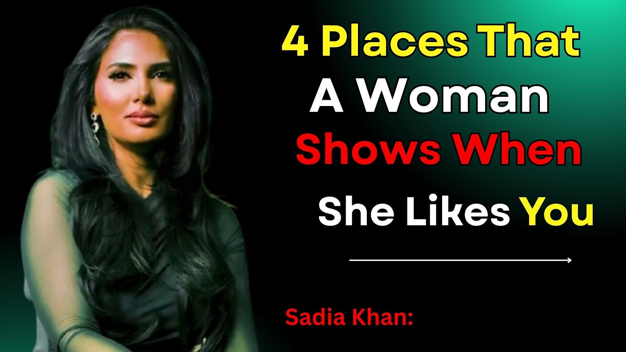 4 BODY PARTS SHE SHOWS IF SHE LIKES YOU