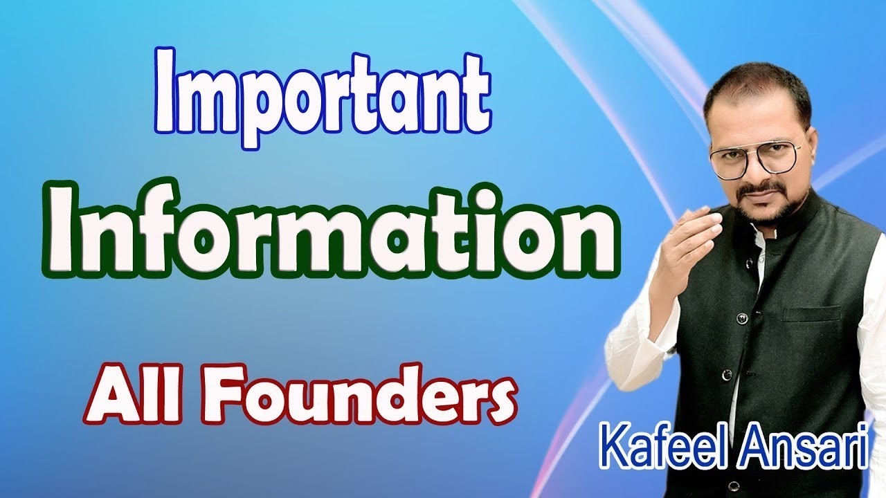 #onpassive Important Information All Founder's 19/08/26 ll Bisma Production