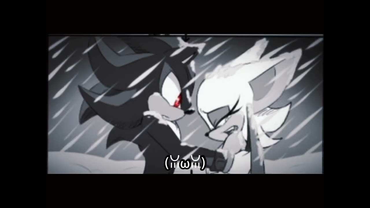 comic shadow x rouge 🤍🖤