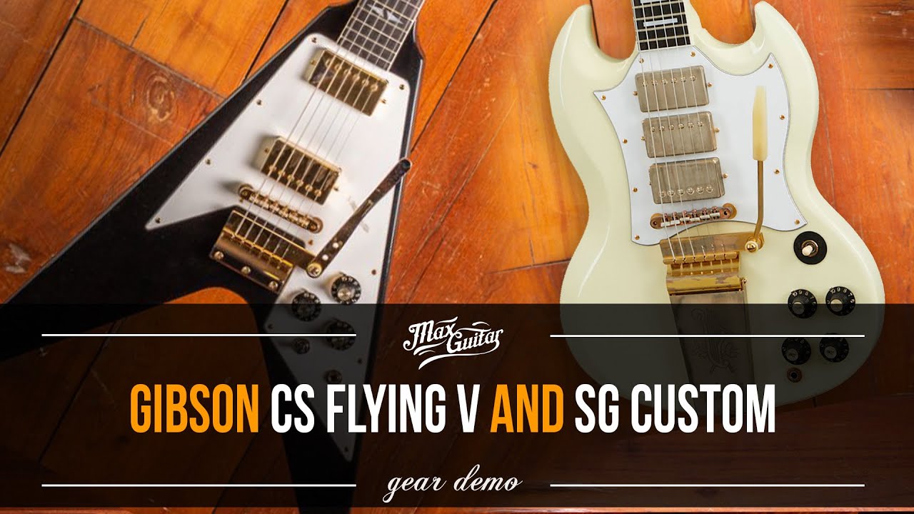 The JIMI HENDRIX Gibson CS '69 Flying V and '67 SG Custom! Feat. Two Rock Classic Reverb Signature!