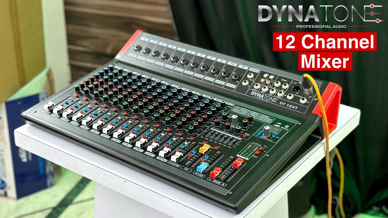 ये Live Sound का 12 Channel Mixer सारे Feature के साथ।