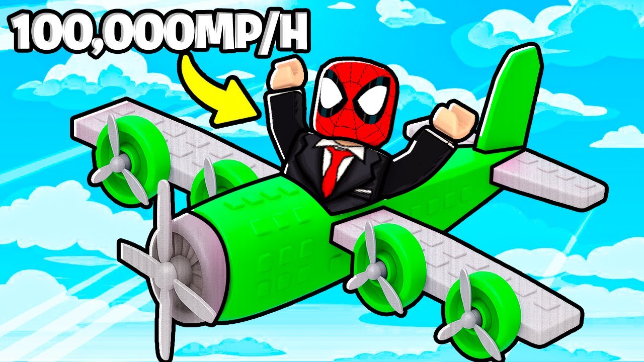 ROBLOX'ta EN HIZLI UÇAĞI YAPTIM ✈️✈️ - Roblox