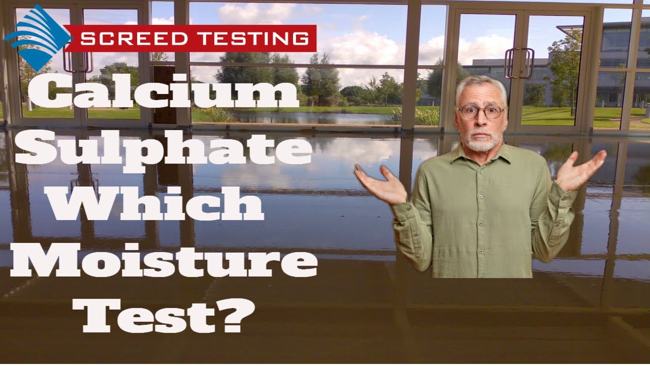 Calcium Sulphate Screed Which Moisture Test? 👉 Don't use the wrong test equipment, find out more.