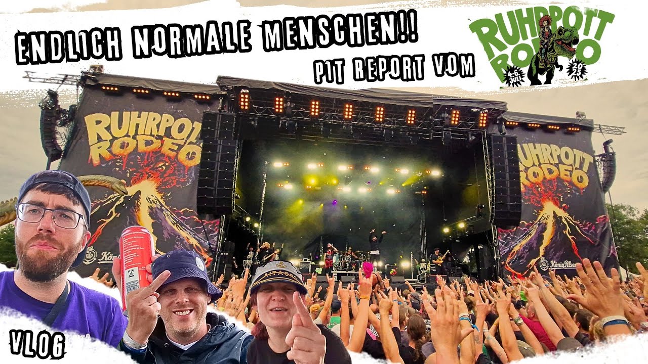 WILDER RITT bei Punkrock's Klassentreffen!! | Ruhrpott Rodeo 2025 VLog