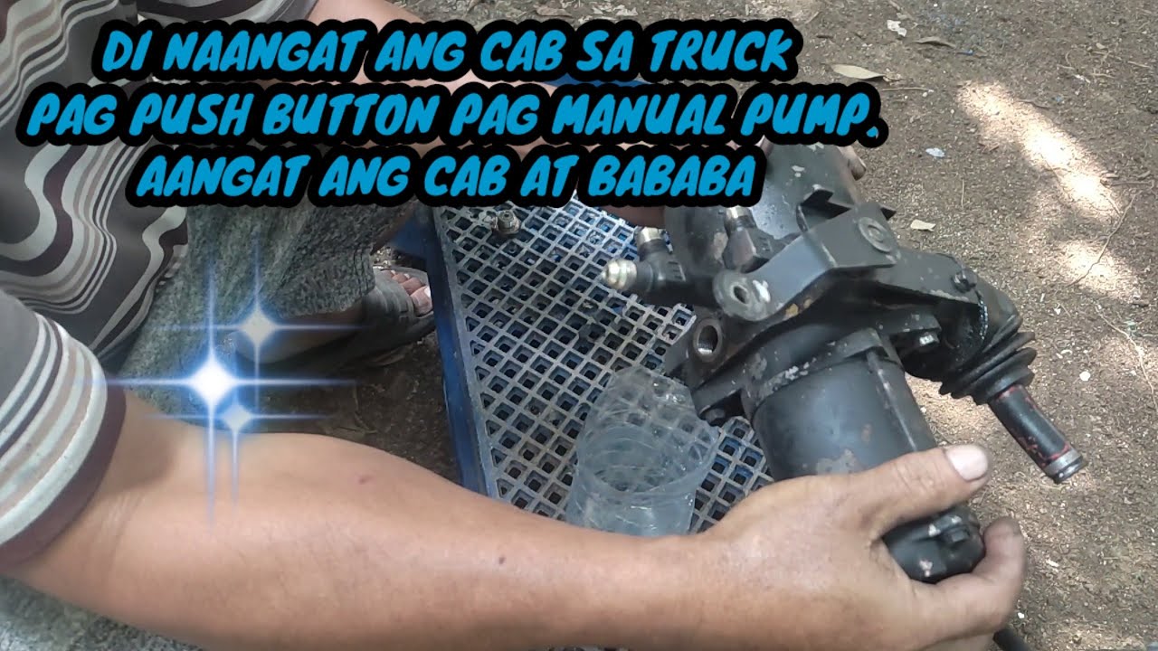 PAANO MAG REPAIR NG CAB JACK/CAB SA ISUZU GIGA 10PE.