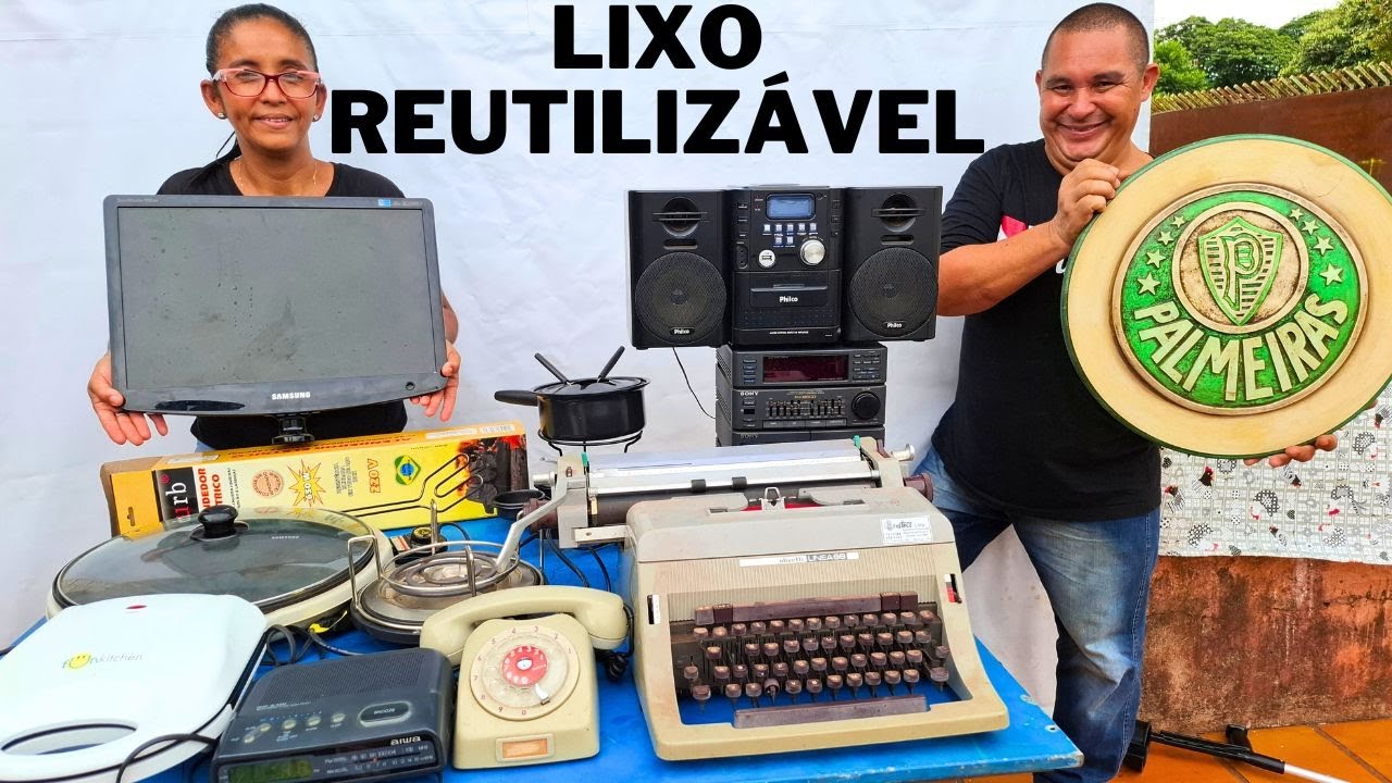 MELHOR COLETA DE LIXO REUTILIZÁVEIS | RELÍQUIAS