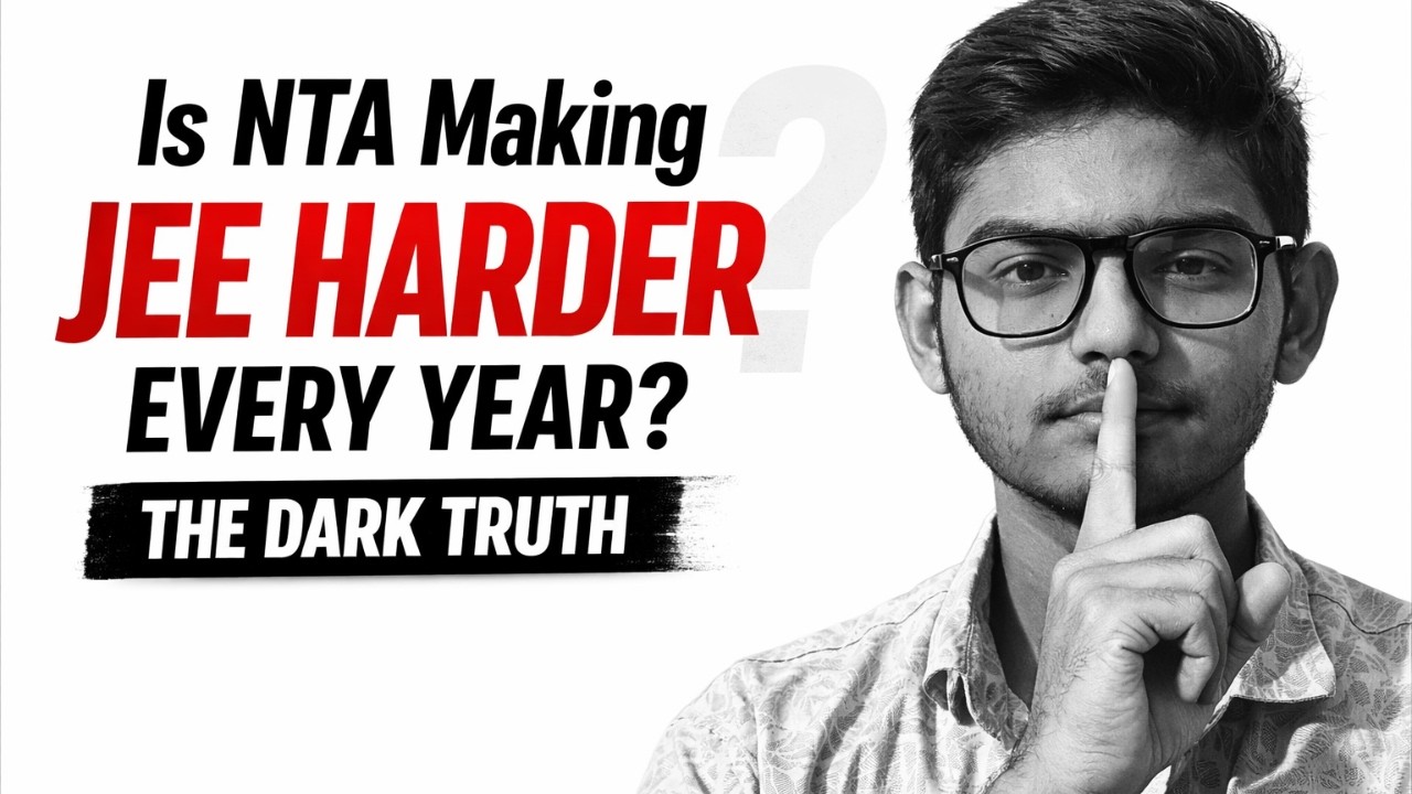 Is NTA Making JEE Harder Every Year? 😳 The Dark Truth
