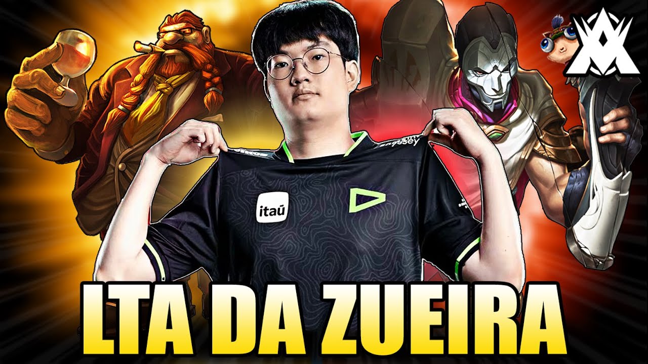 O NIVEL DE GAMEPLAY NUNCA ANTES VISTO - LTA DA ZUEIRA