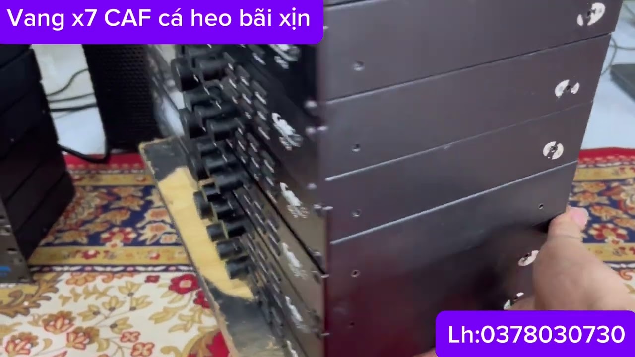 Vang x7 thương hiệu cá heo caf Q12, hàng date cao, đẹp trên 90%, tiếng quá hay, lh 0378030730
