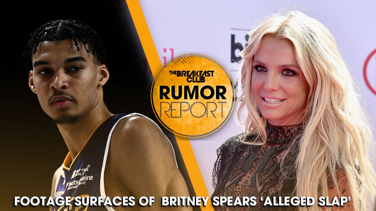 Footage Of Britney Spears & Victor Wembanyama Slap Incident Surfaces +More