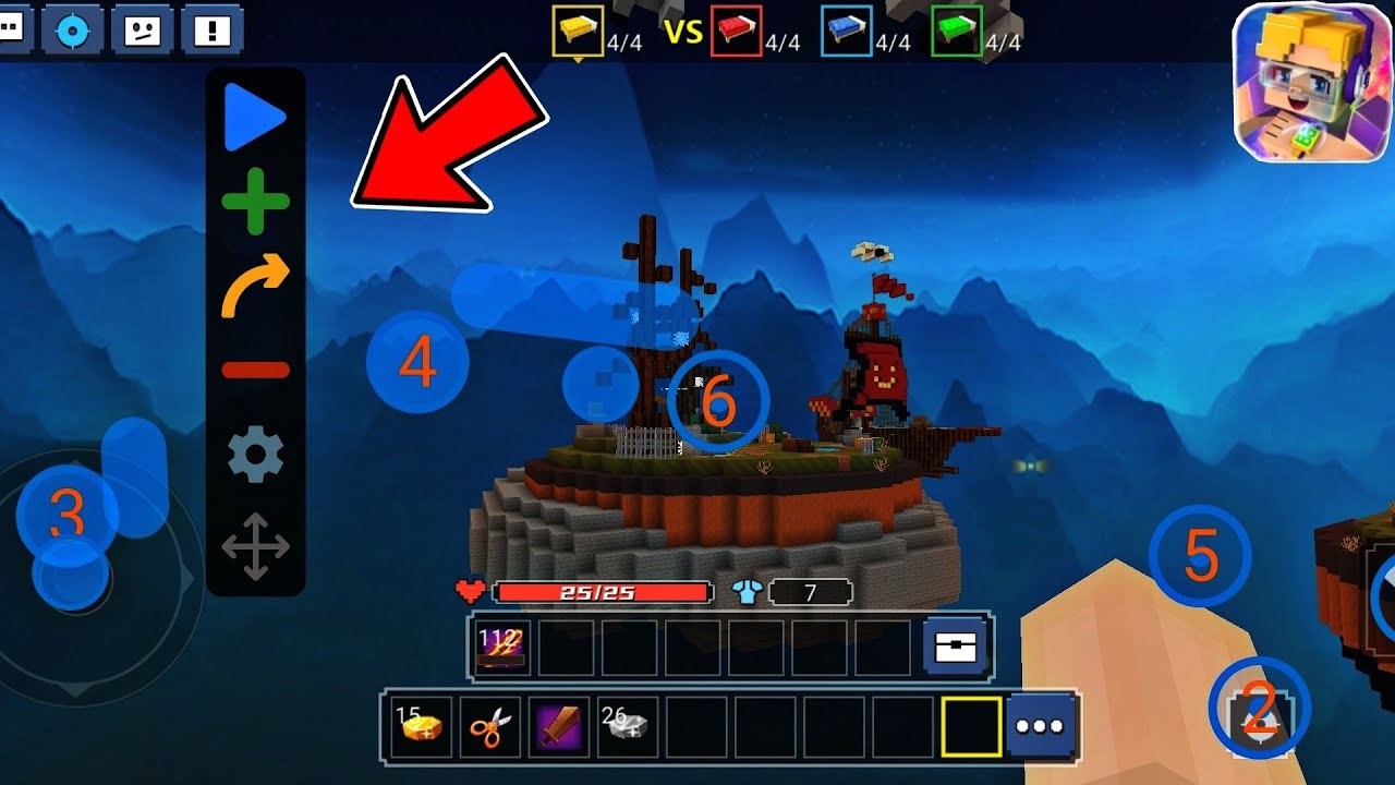 Playing BedWars BUT I use AutoClicker 🥶!! DRAG CLICK??🤔 (Blockman GO : BedWars)