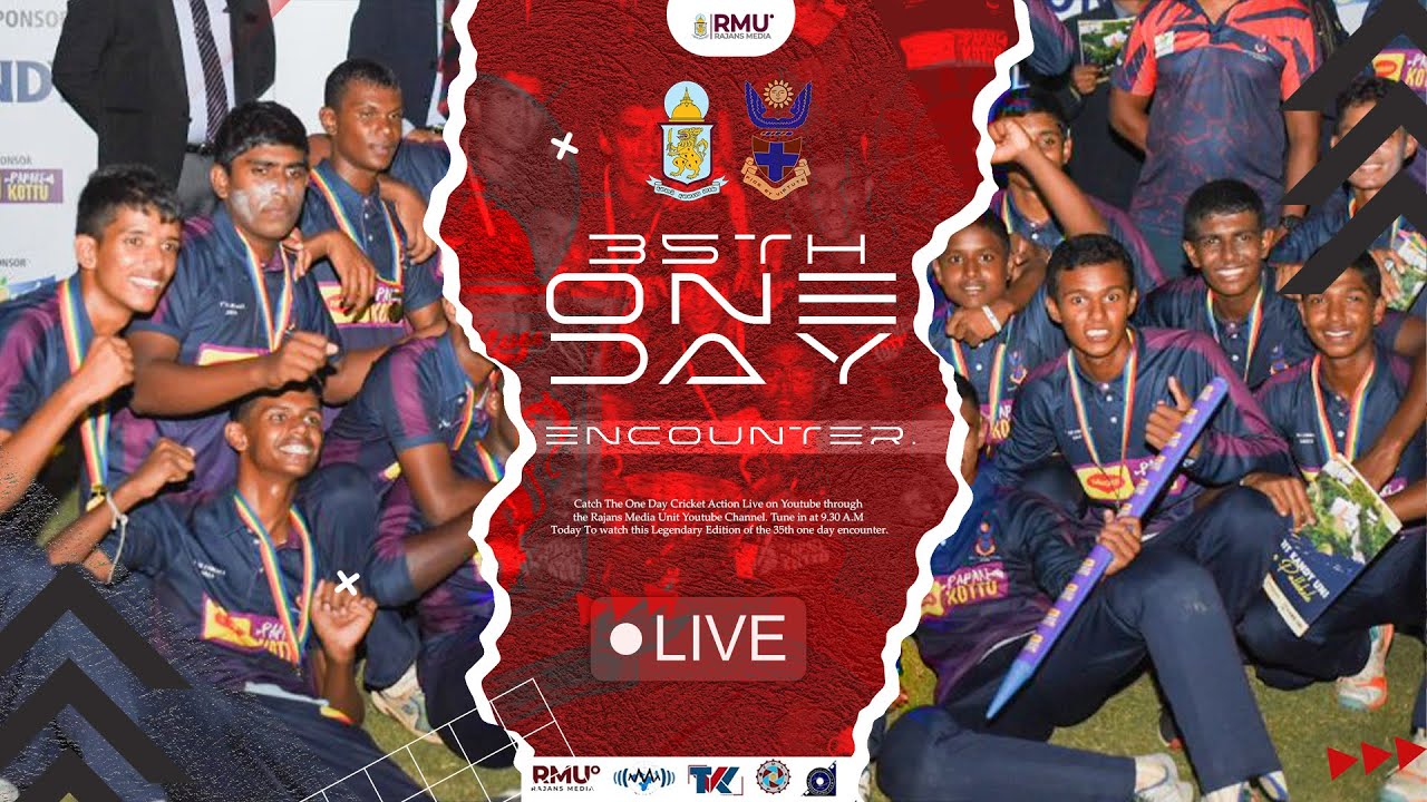 Dharmaraja College vs Kingswood College | 35th One Day Encounter | Battle of the Maroons