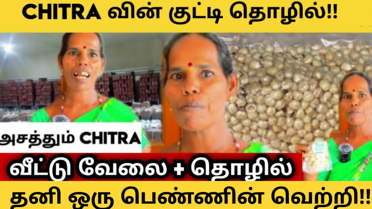 வீட்டு வேலை செய்யும் Chitra வின் குட்டி தொழில் || She sells Nuts and dry fruits