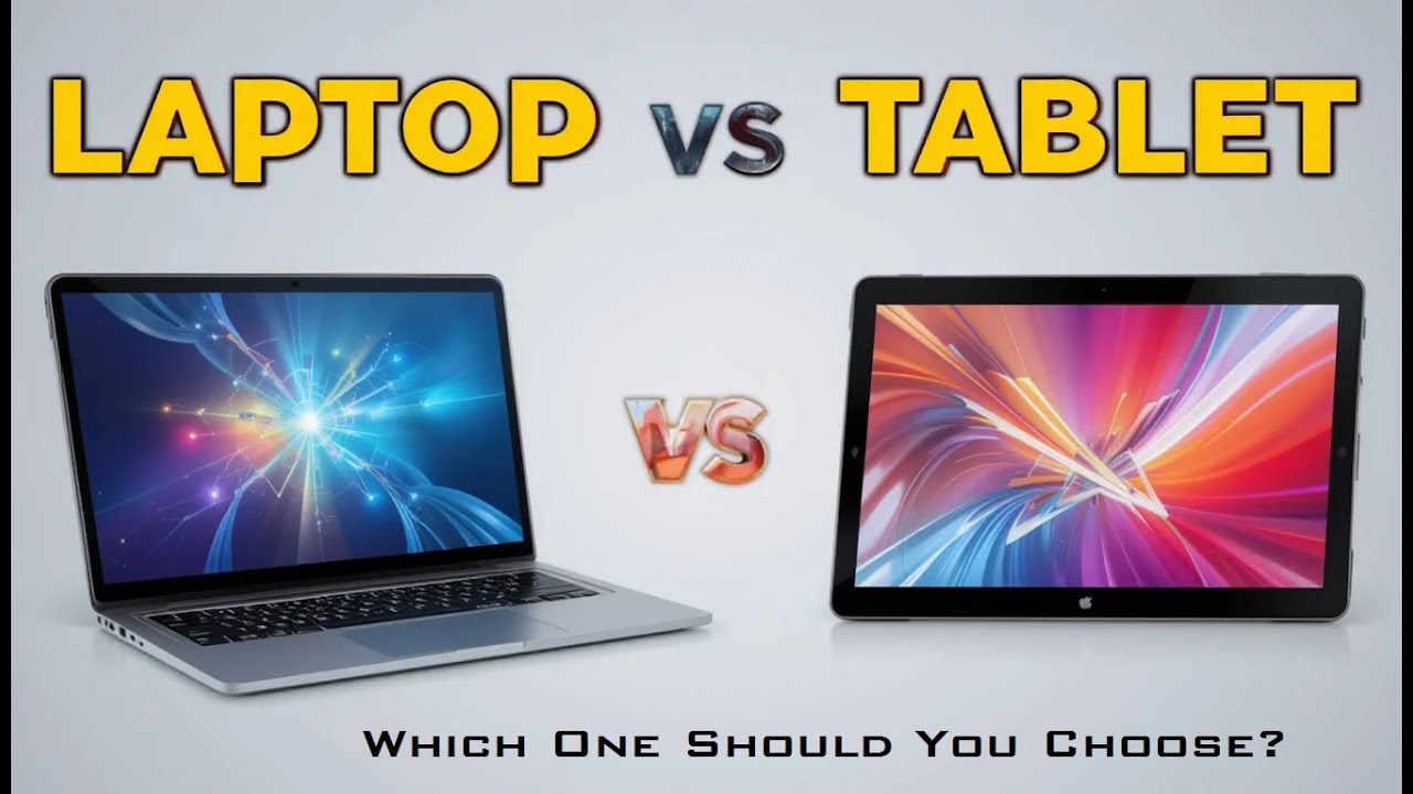 Laptop vs Tablet Which is better for Students..