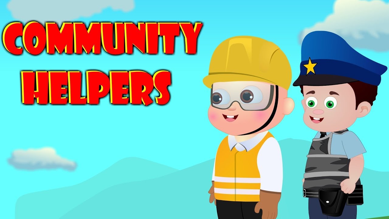 Community Helpers for Kids | Nursery Rhyme for Children's