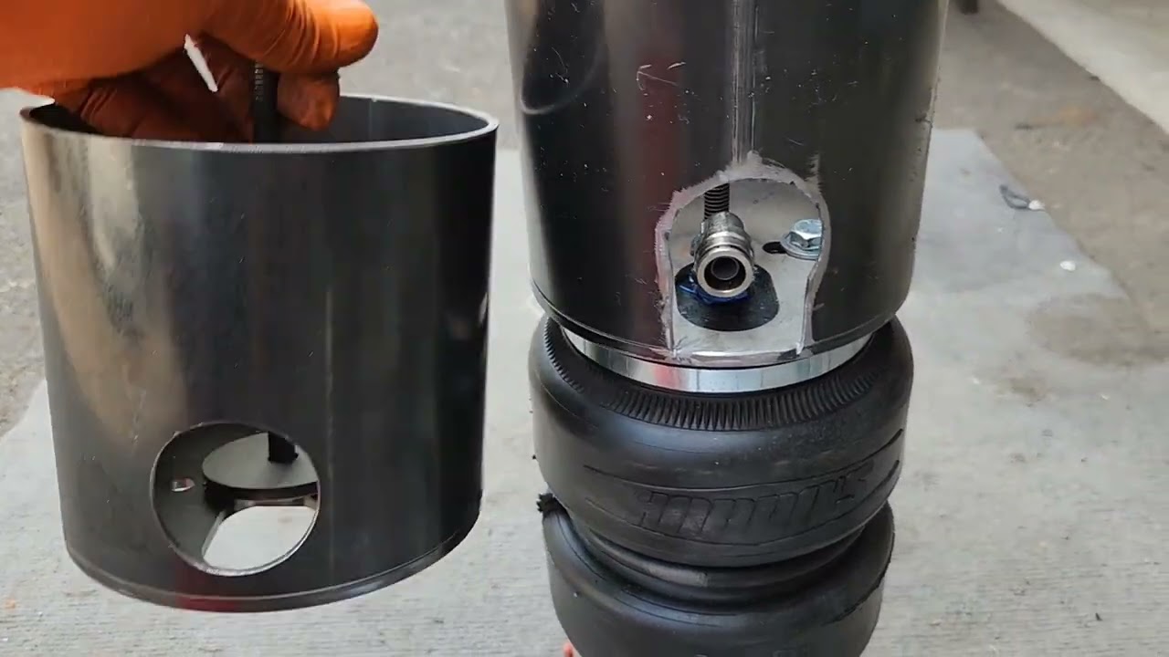 install viair air suspension to 77 coupe deville cadillac