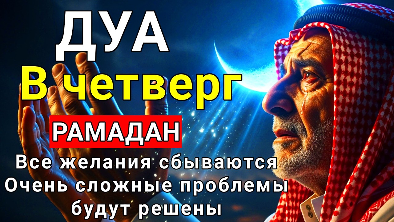 Дуа В СРЕДУ Рамадан Очень сложные проблемы будут решены#дуа