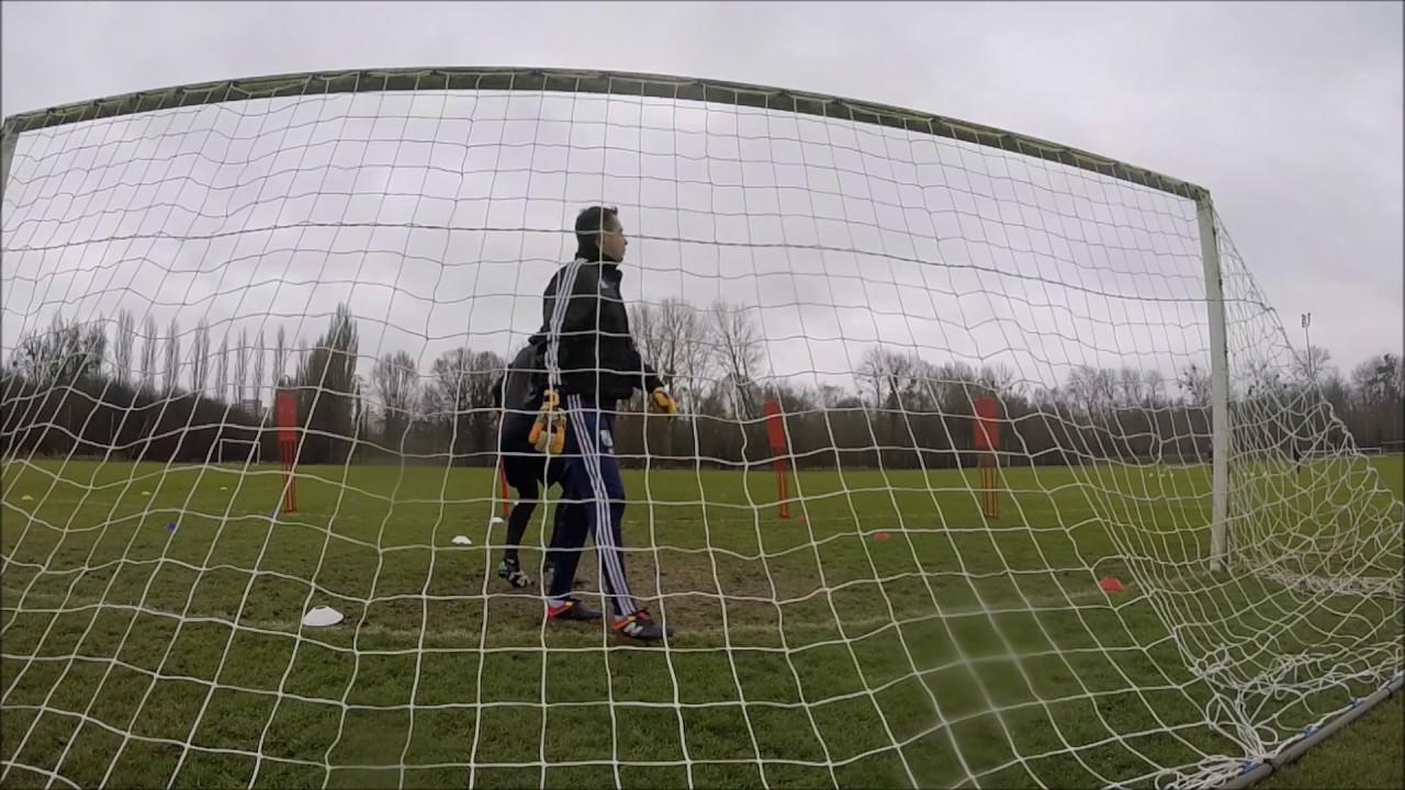 Entraînement gardiens (goal) sorties aériennes