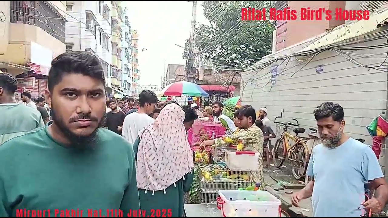 Birds and Animal Market in Mirpur1, Dhaka-BD,Part 43!