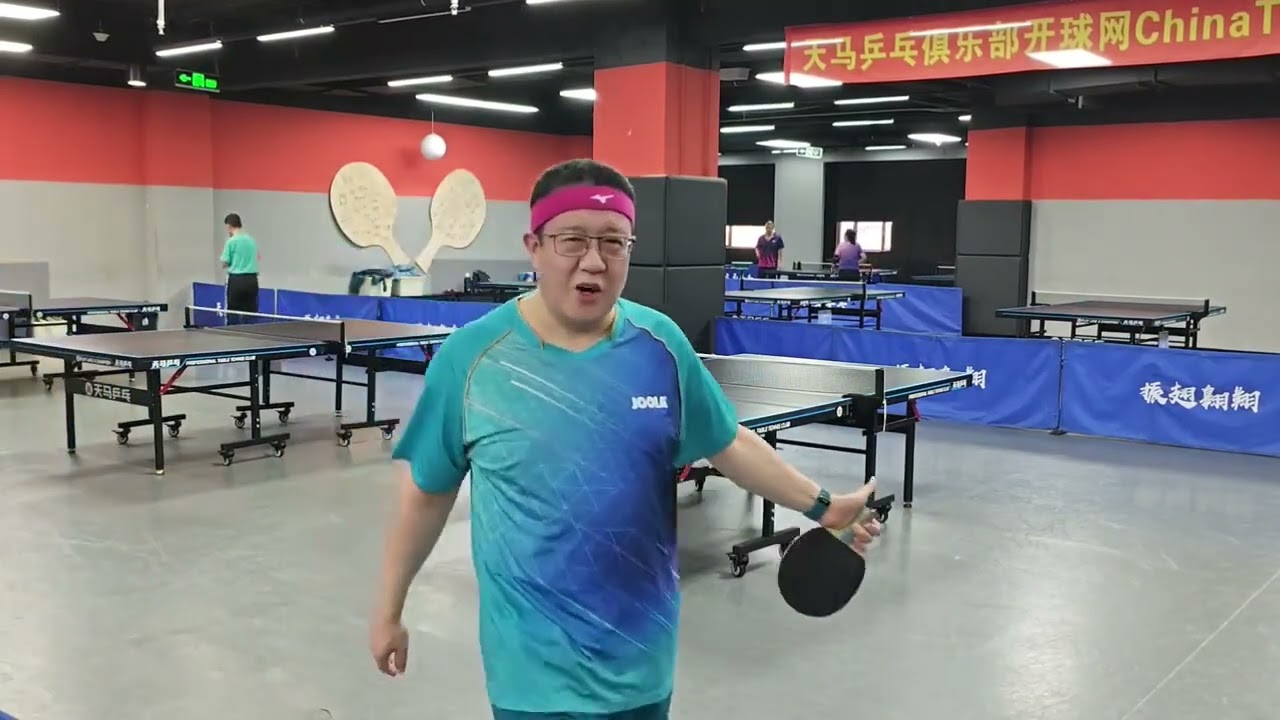 哈爾濱市乒乓球圈來了一位重要客人，走訪兩家乒乓俱樂部進行調研 #乒乓球愛好者 #乒乓球視頻 #乒乓球