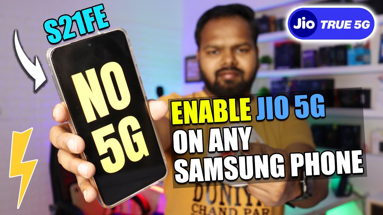 How To Enable 5G On Any Samsung Phone | Jio 5G Not Working On Samsung S21fe