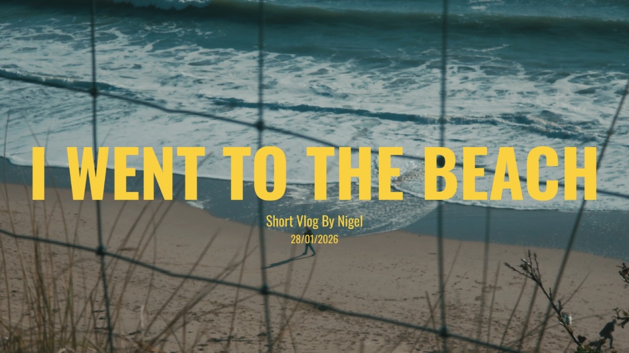 I Went To The Beach... And Enjoyed It