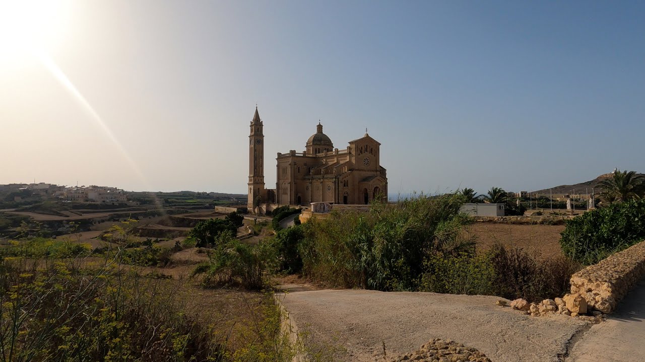 Ta&rsquo; Pinu Church -Gozo ,Malta Country 2022-4k