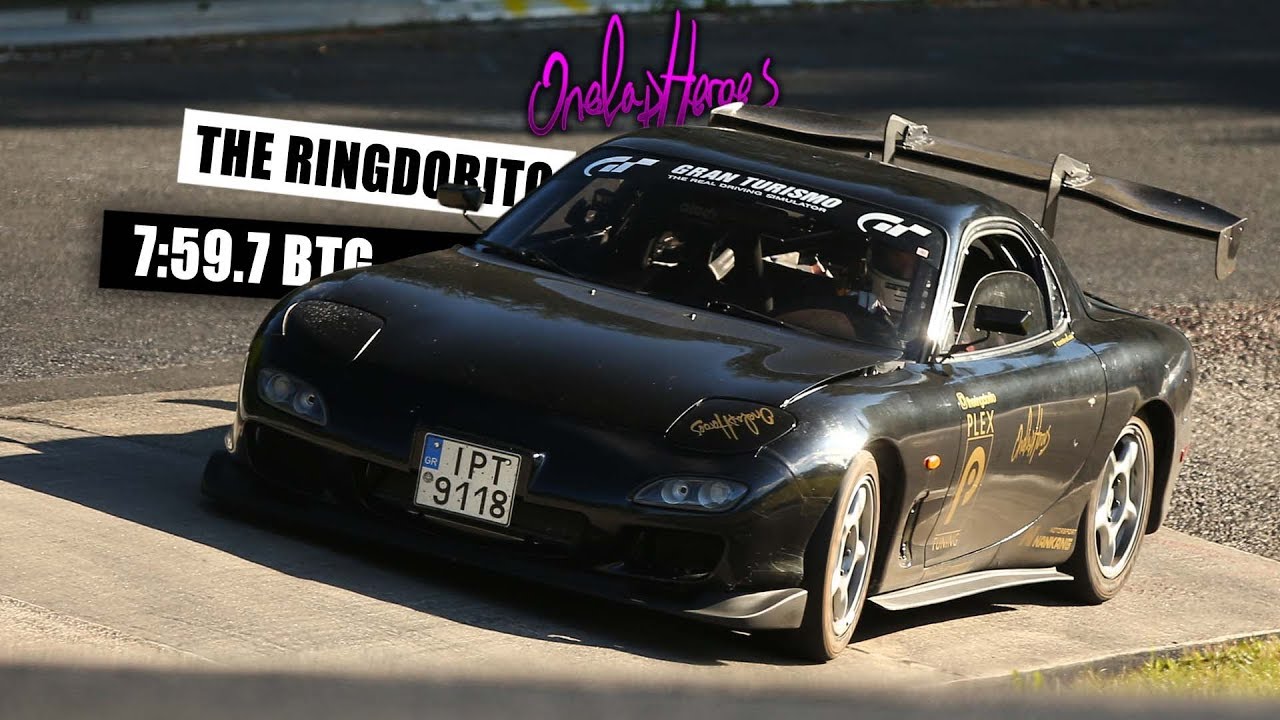 RAW ROTARY SOUND - 1993 Mazda RX-7 - Nurburgring Nordschleife - 7:59.7
