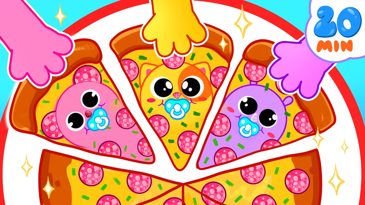 🍕Little Pizza for Kids | Funny Songs For Baby & Nursery Rhymes by Toddler Zoo