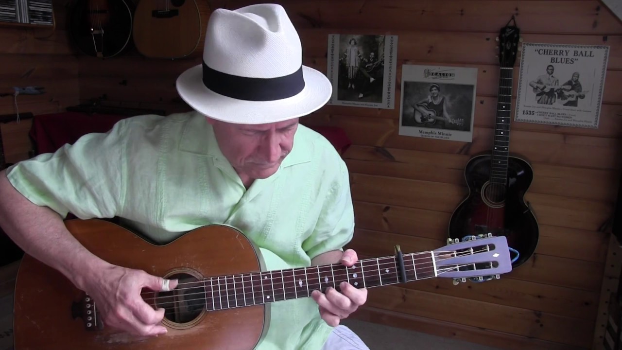 Drunken Barrelhouse Blues - Memphis Minnie - TAB/Lesson avl.