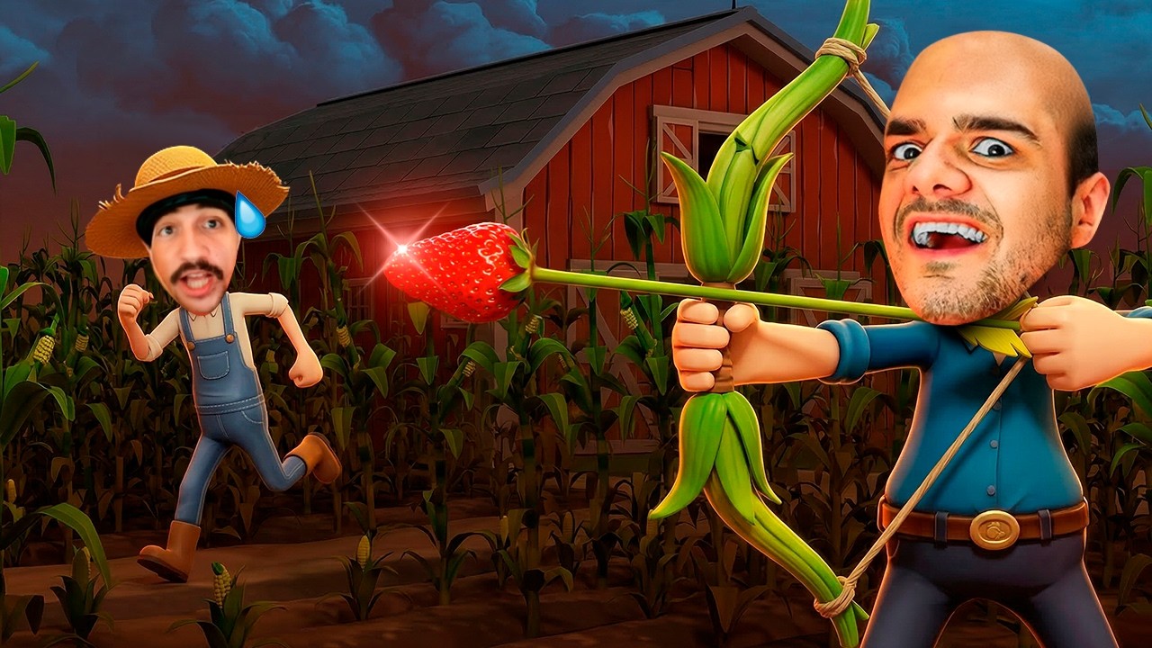 A Piada Pronta Que Rolou Nesse Vídeo Foi INSANA - Shotgun Farmers