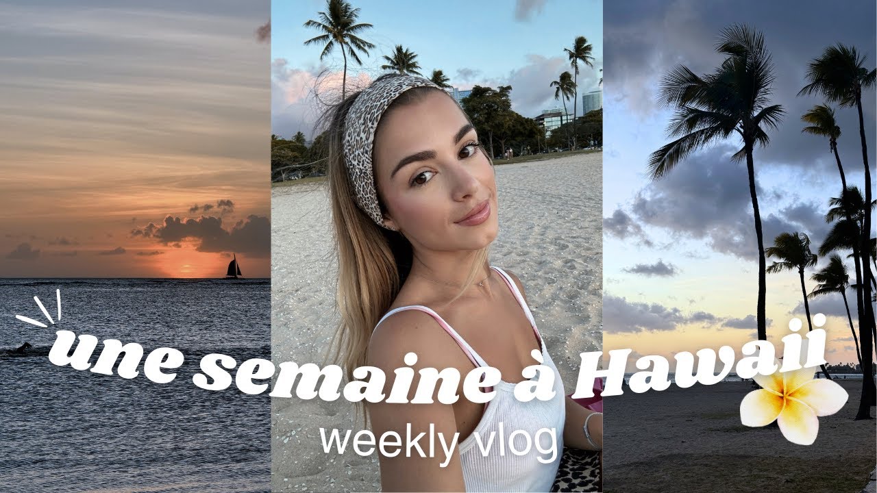 vlog | une semaine seule à Honolulu, Hawaii