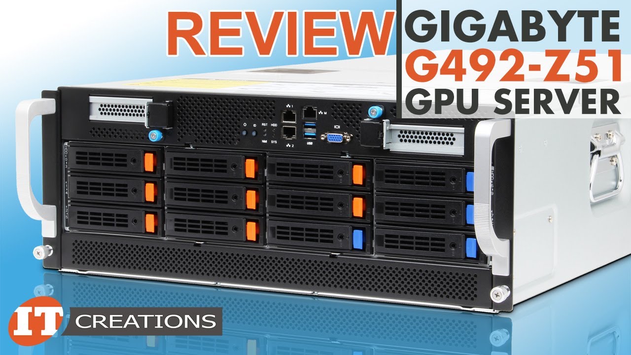 4U 10x GPU Gigabyte G492-Z51 Server with AMD EPYC 7003 CPUs! - REVIEW | IT Creations