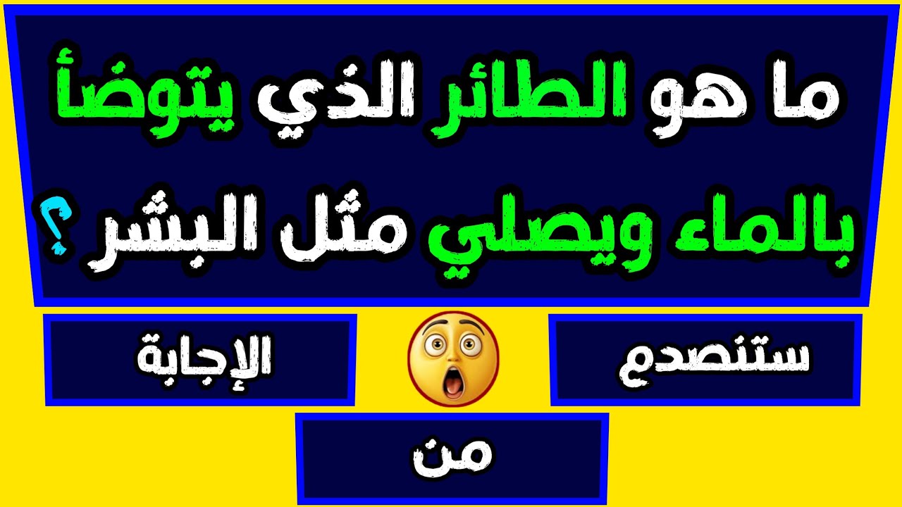 اسئلة دينية صعبة جدا واجوبتها - اسئله دينيه 50 سؤال وجواب ديني - اختبر معلوماتك الدينية يامسلم