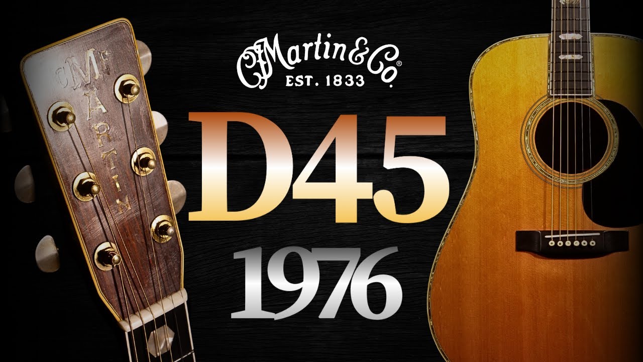 息を呑む素晴らしい音色...【Martin D-45】1976年製（完全予約制 名古屋アコギ専門店 オットリーヤギター）