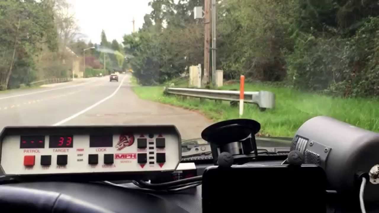 MPH Python II (K band radar gun) clocking traffic in stationary mode