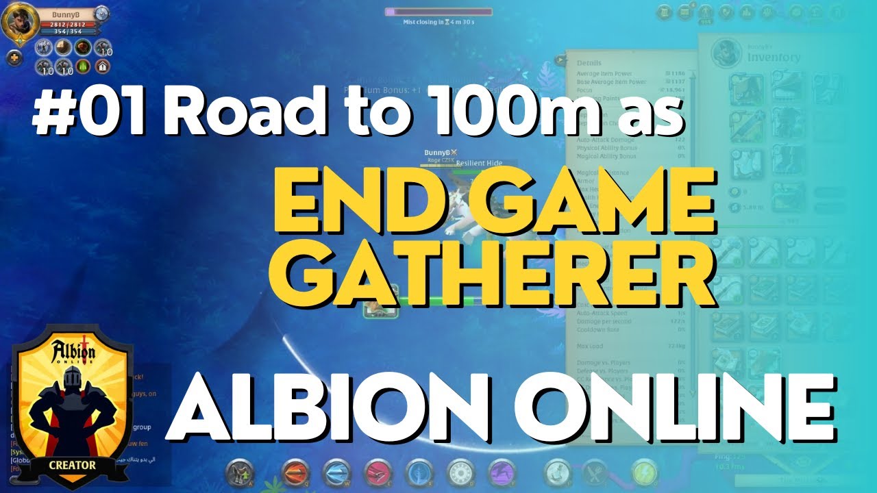 Zero to 100M as a solo END game gatherer! GIVEAWAY l Albion Online