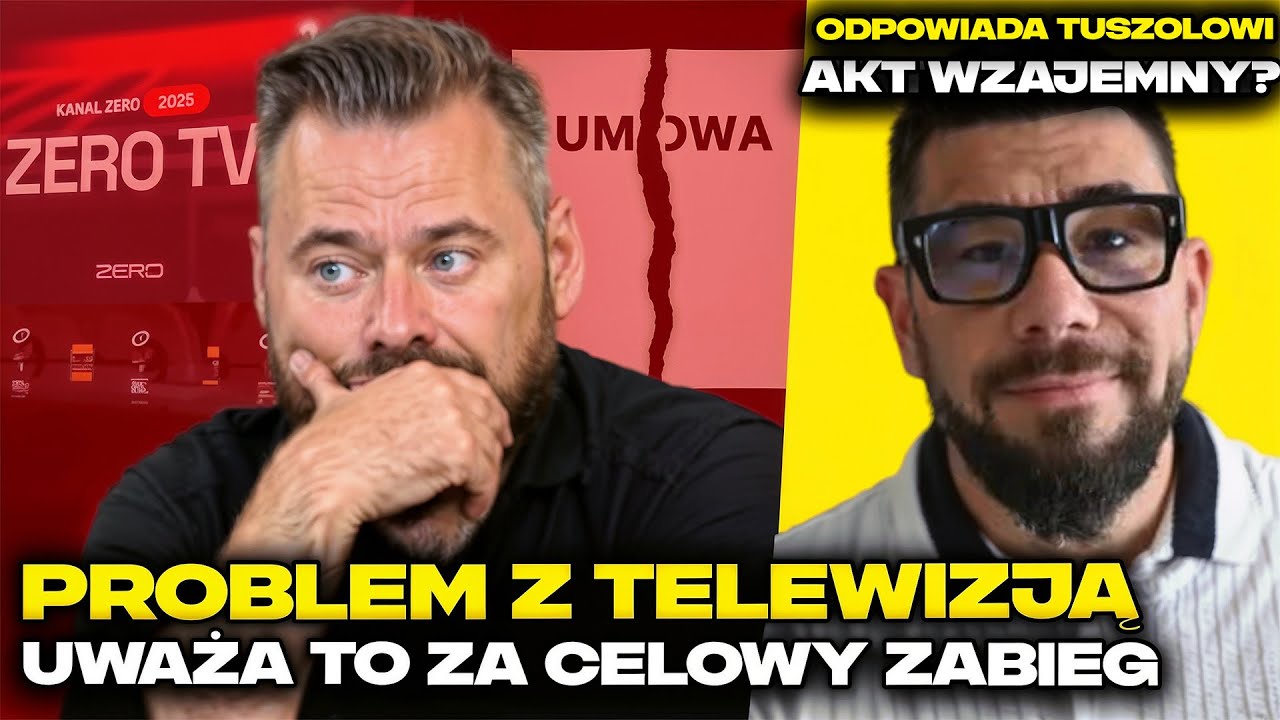 STANOWSKI W NIEKOMFORTOWEJ SYTUACJI – TV KANAŁ ZERO BEZ WAŻNEJ UMOWY! (TUSZOL, SZALONY REPORTER)