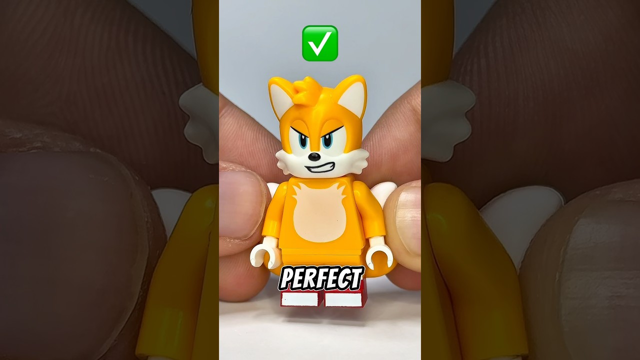 LEGO Almost Made The Perfect Sonic Minifigure&hellip; #lego #legos #shorts