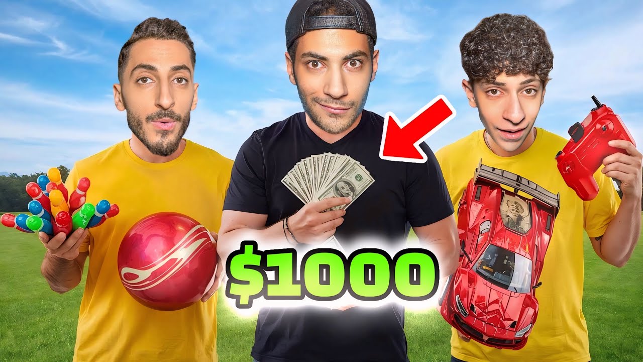 تحدي الألعاب الرابح كسب 1000$🤑 | سرقوا مننا المصاري؟😱