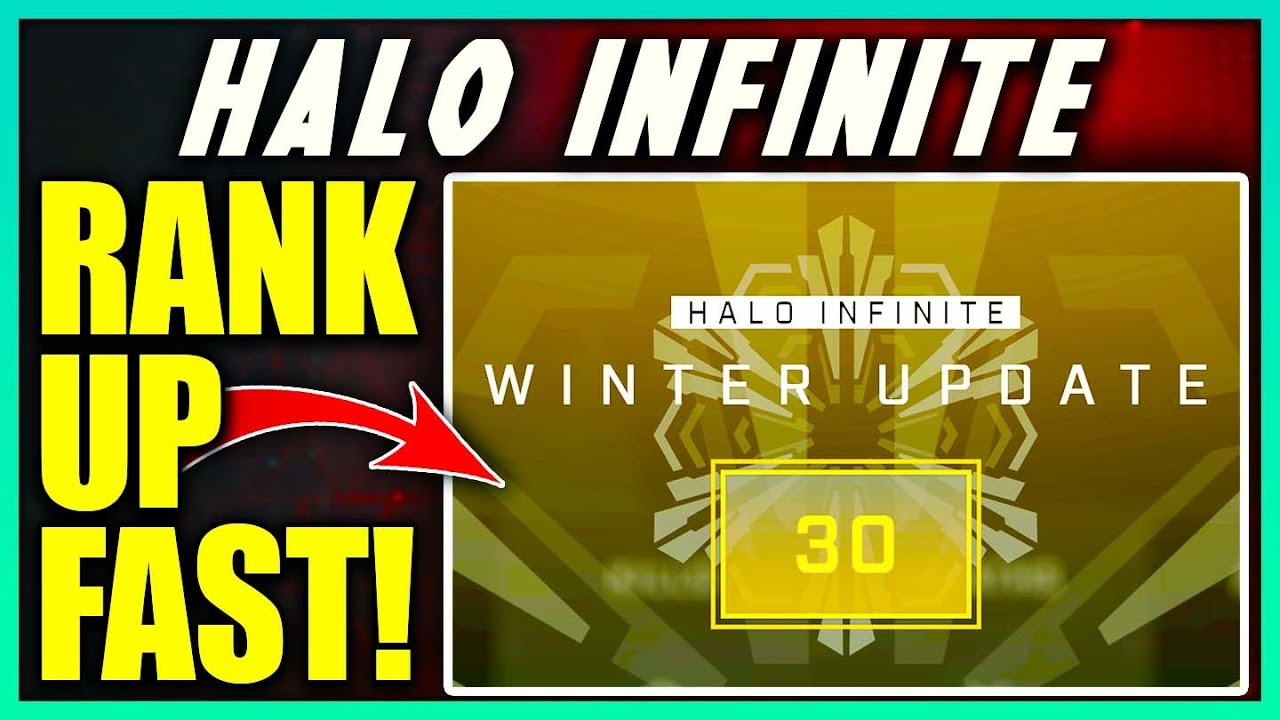 How to Rank Up FAST in Halo Infinite! Get Halo Infinite Winter Update Battle Pass QUICK!