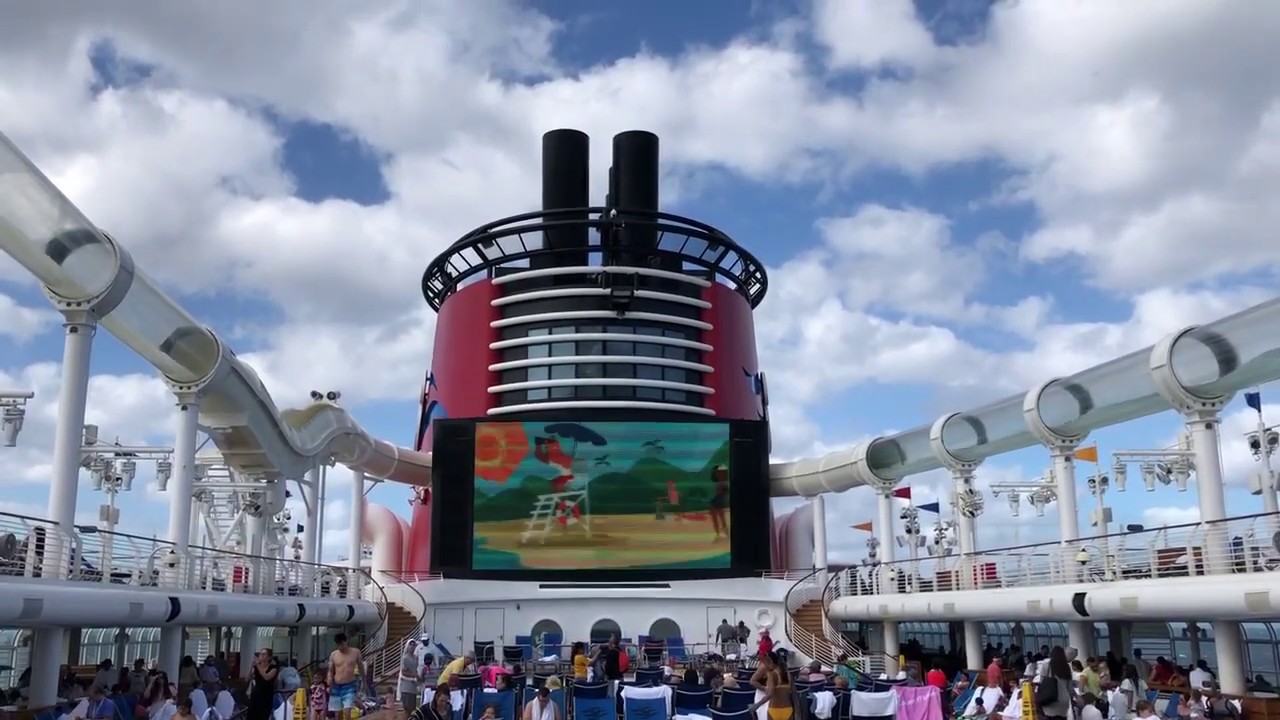 Disney Cruise Line Horns! | 8 Songs at Noon on a Sea Day | Disney Dream!
