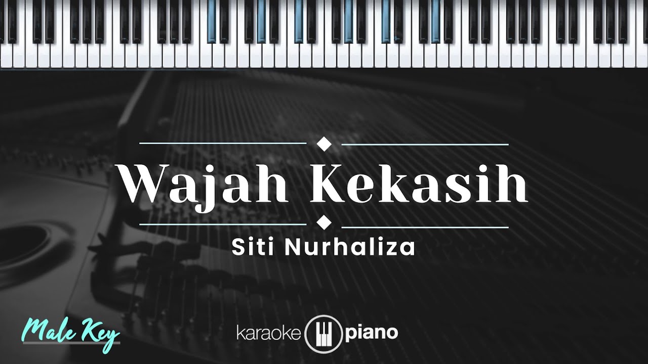 Wajah Kekasih - Siti Nurhaliza (KARAOKE PIANO - MALE KEY)