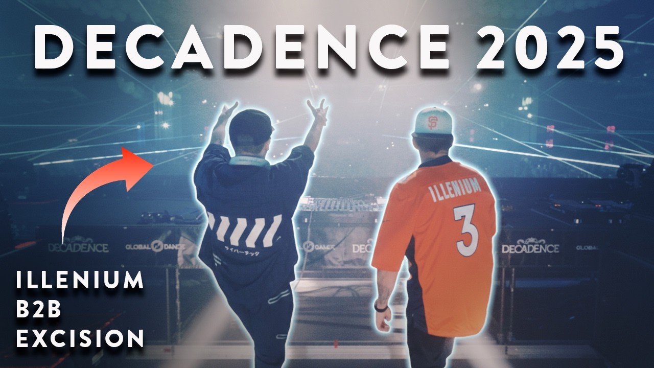 DECADENCE 2025 RAW CLIPS (4K) | BTS of Filming America's Largest EDM New Year's Festival